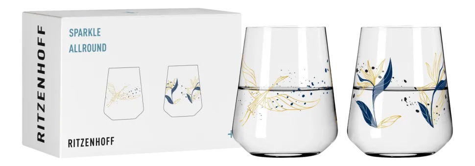Waterglas Ritzenhoff Sparkle #1 #2 510 ml (Set van 2)