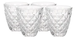 Salt & Pepper Waterglas Prisma 220 ml (Set van 4) New