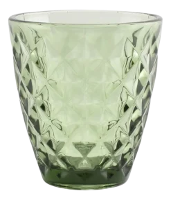 Waterglas Salt & Pepper Prisma Groen 220 ml (Set van 4)