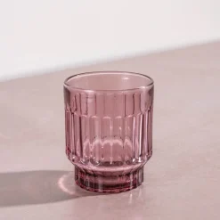 Waterglas Salt & Pepper Tone Roze 300 ml (Set van 4)