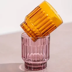 Waterglas Salt & Pepper Tone Roze 300 ml (Set van 4)