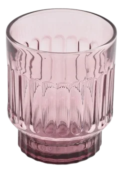 Waterglas Salt & Pepper Tone Roze 300 ml (Set van 4)