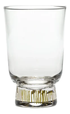 Serax Waterglas Feast Glassware By Ottolenghi Stripes Gold 330 ml Online