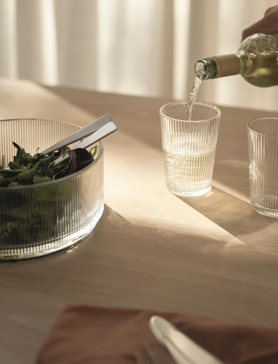Waterglas Stelton Pilastro Clear 240 ml (Set van 6)
