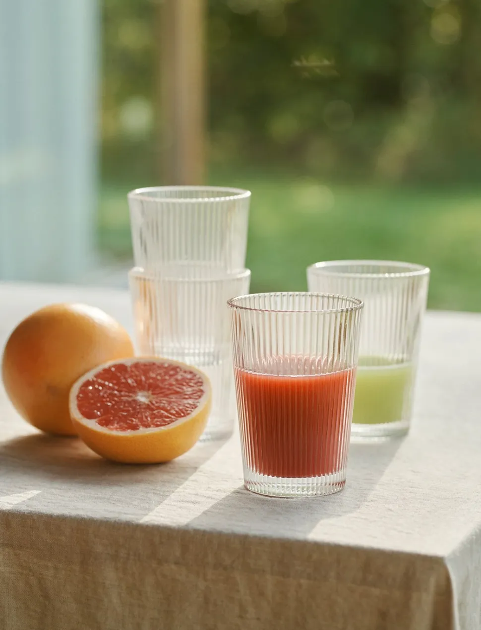 Waterglas Stelton Pilastro Clear 240 ml (Set van 6)