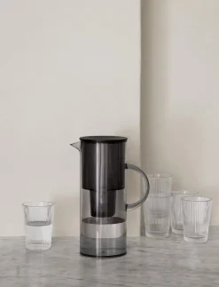 Waterglas Stelton Pilastro Clear 240 ml (Set van 6)