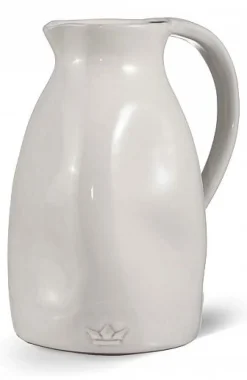 Dutchdeluxes Waterkan Dented Jug Medium White 750ml Best