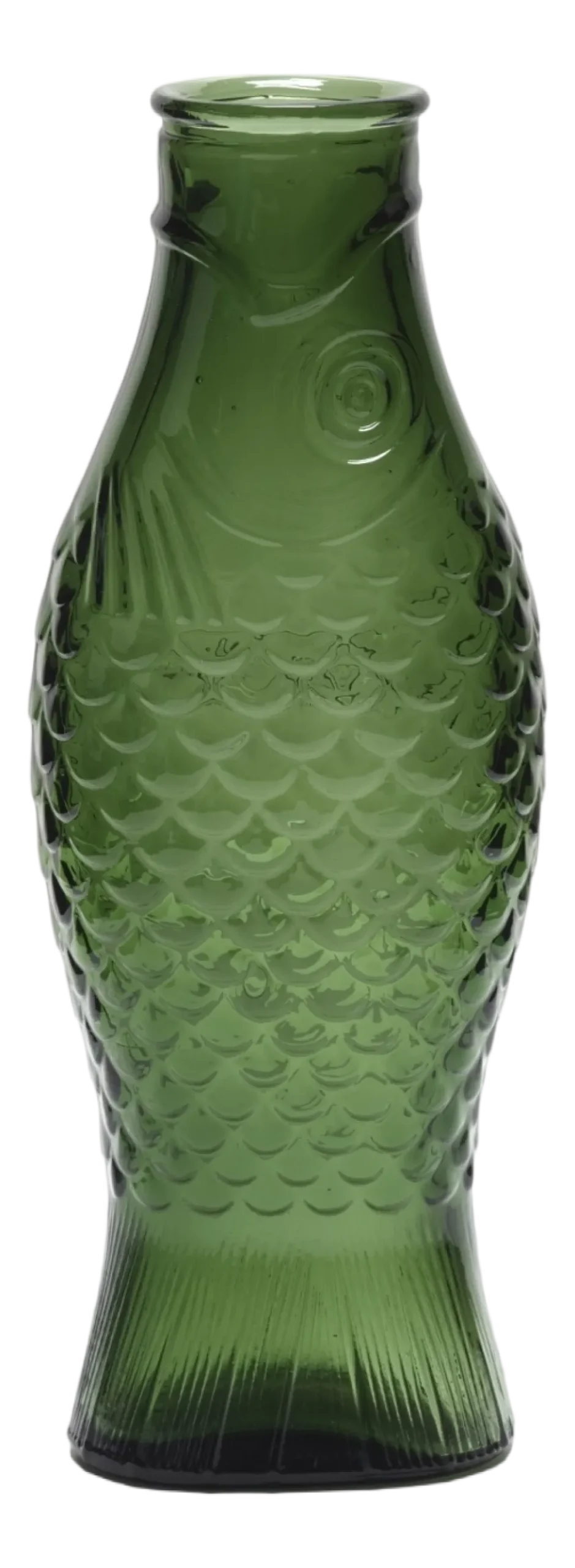 Waterkan Serax Fish & Fish glassware by Paola Navone Dark Green 850 ml