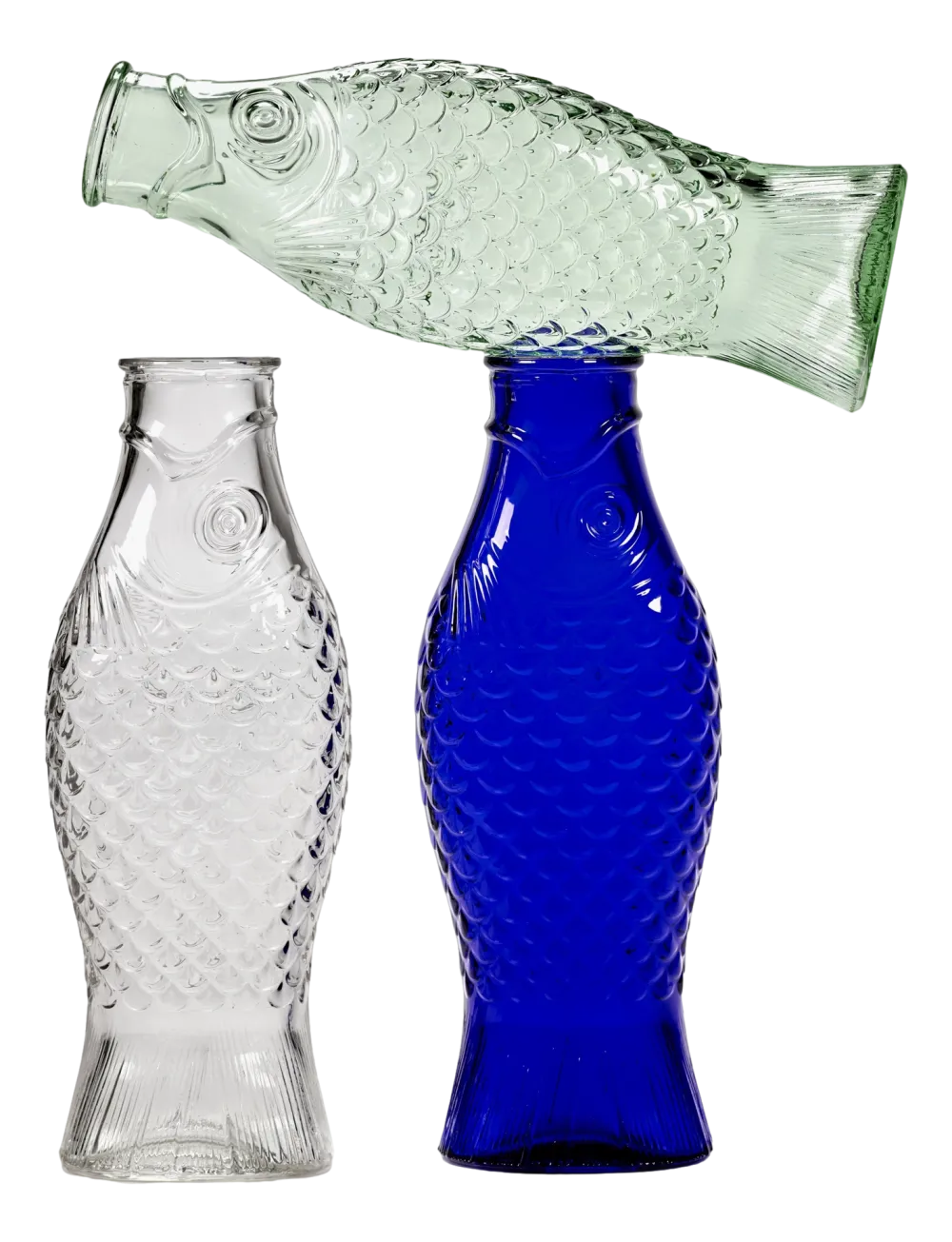 Serax Waterkan Fish & Fish glassware by Paola Navone Green 850 ml New