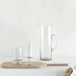Urban Nature Culture Waterkan Hammered Transparent 1300 ml Discount