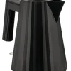 Alessi Waterkoker Plisse Black 1 L New