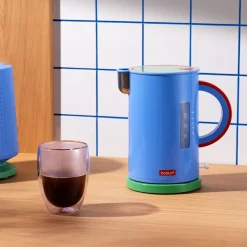 Bodum Waterkoker Ettoreo MoMA Special Edition Blauw 1 L New