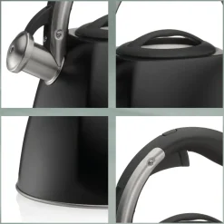 Waterkoker Kela Vitus Zwart 2,4 L
