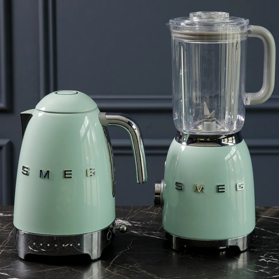 Waterkoker Smeg KLF04PGEU Variabel 50 Style Watergroen