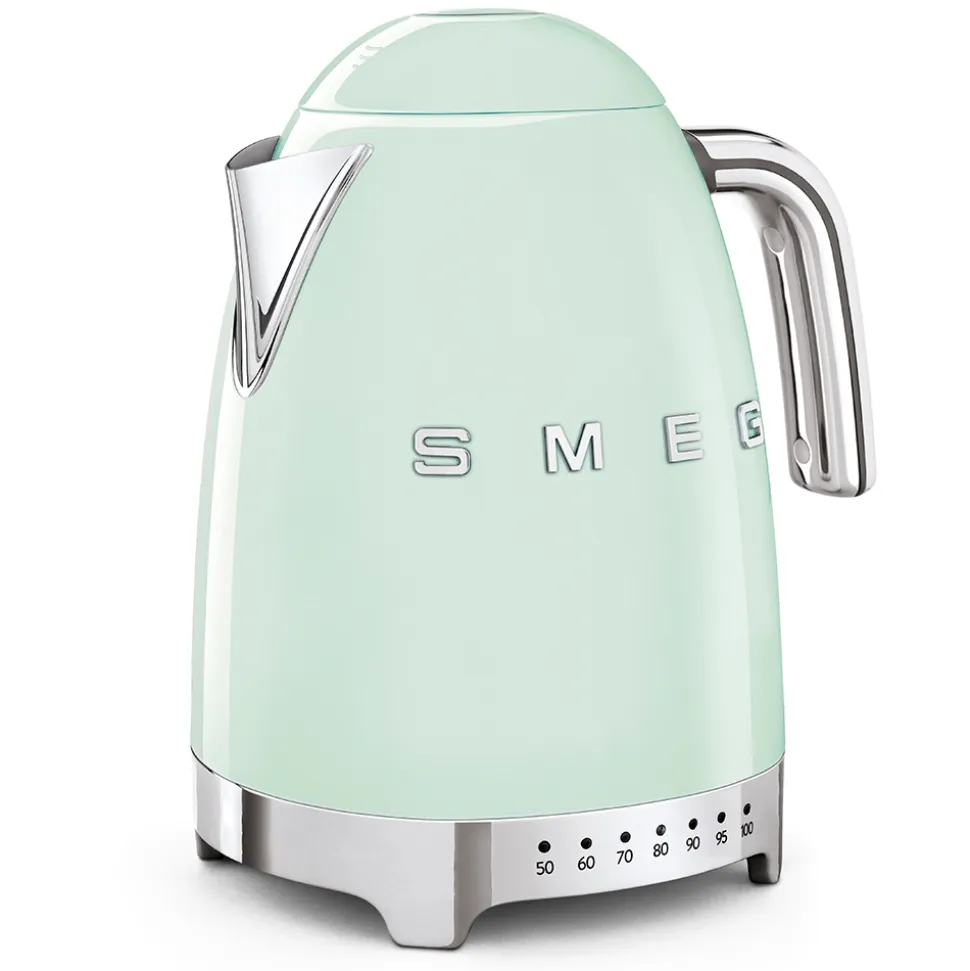Waterkoker Smeg KLF04PGEU Variabel 50 Style Watergroen