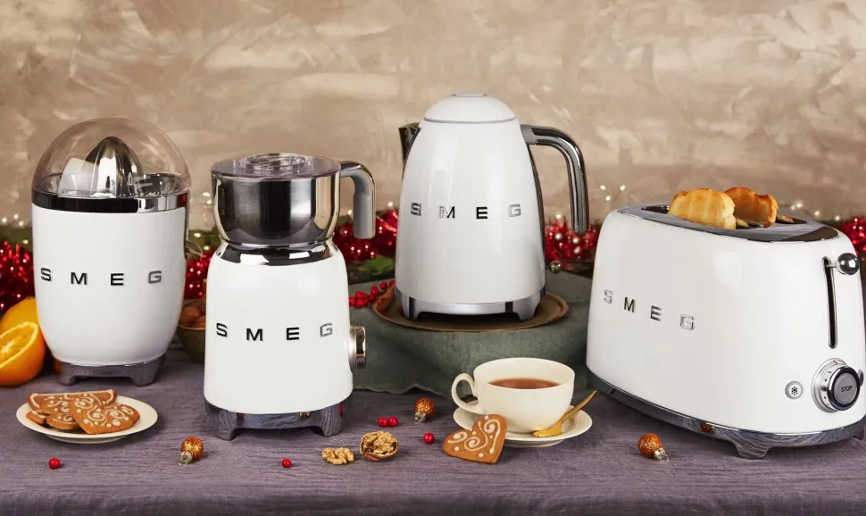 Waterkoker Smeg KLF03WHEU 50 Style Wit