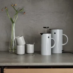 Waterkoker Stelton EM77 Light Grey 1,5 L
