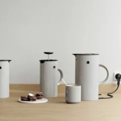 Waterkoker Stelton EM77 Light Grey 1,5 L
