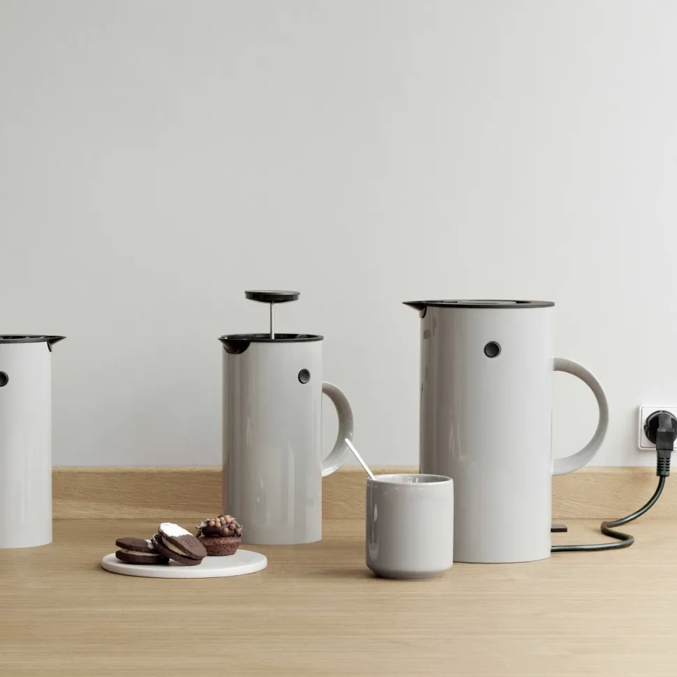 Waterkoker Stelton EM77 Light Grey 1,5 L