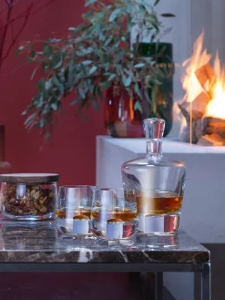 Whiskyglas L.S.A. Whiskey Cut Tumbler Glas 180 ml (2-Delig)