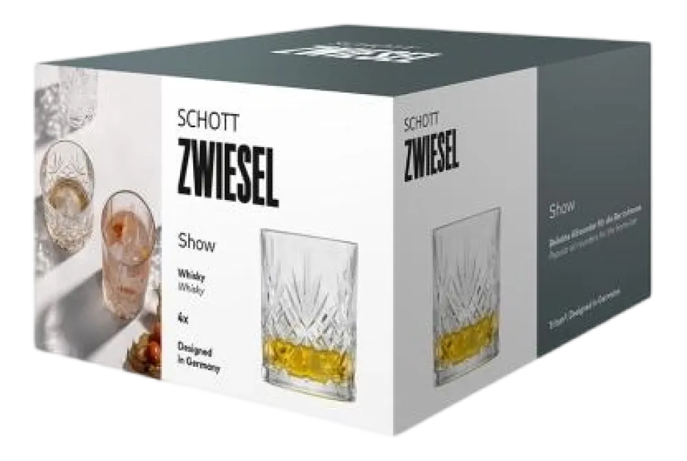 Schott Zwiesel Whiskyglas Show 334 ml (Set van 4) New