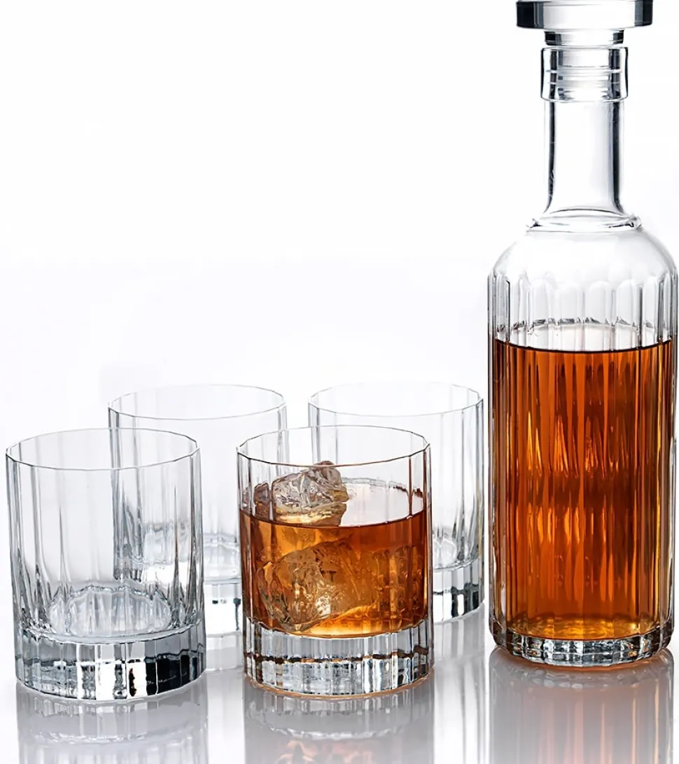 Whiskyset Luigi Bormioli Bach (5-Delig)
