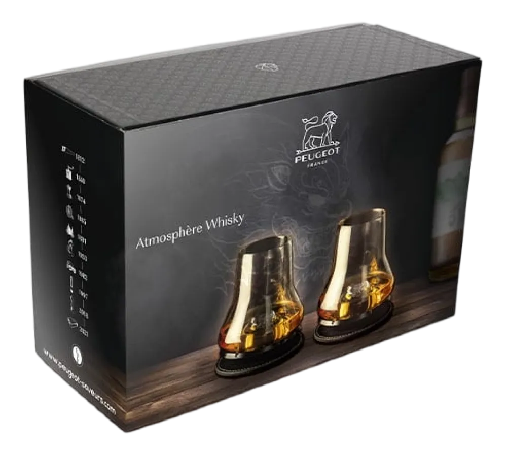Peugeot Whiskyset Atmosphère Whisky 290 ml (Set van 2) Discount