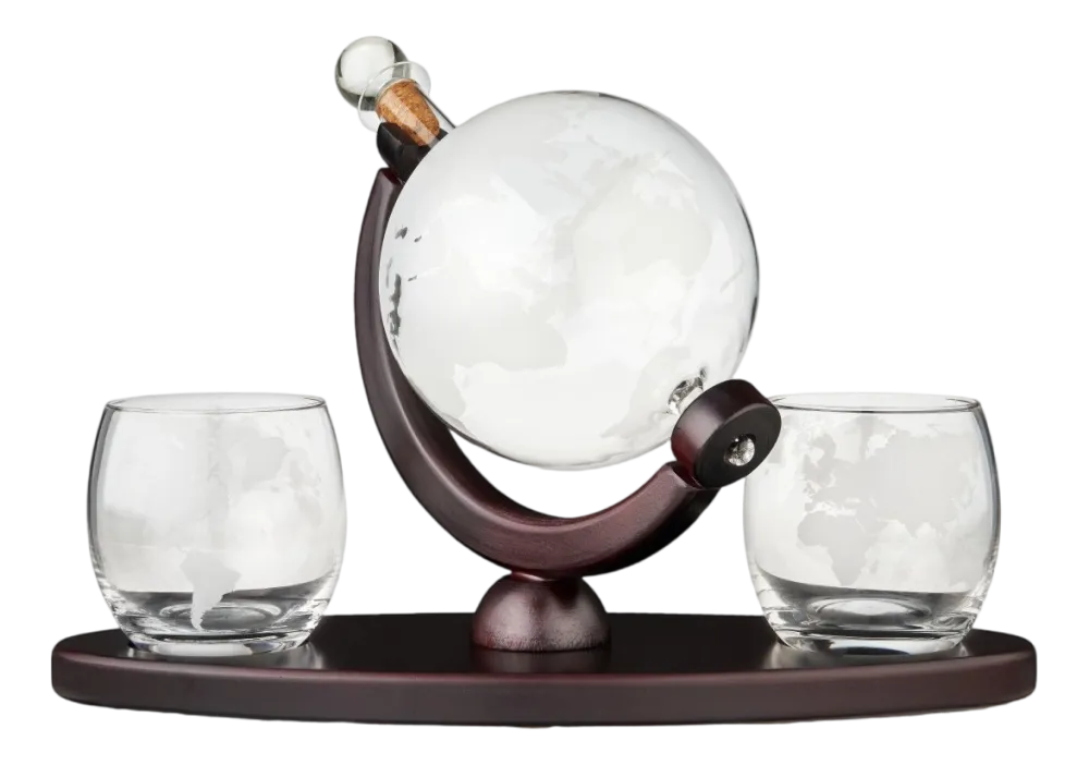 Viski Whiskyset Globe (3-Delig)