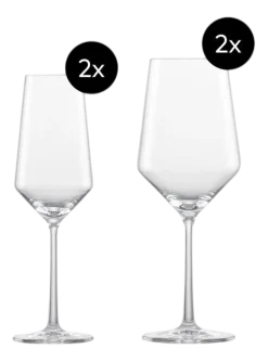 Zwiesel Glas Wijn- en Champagneglas Pure (Set van 4) New