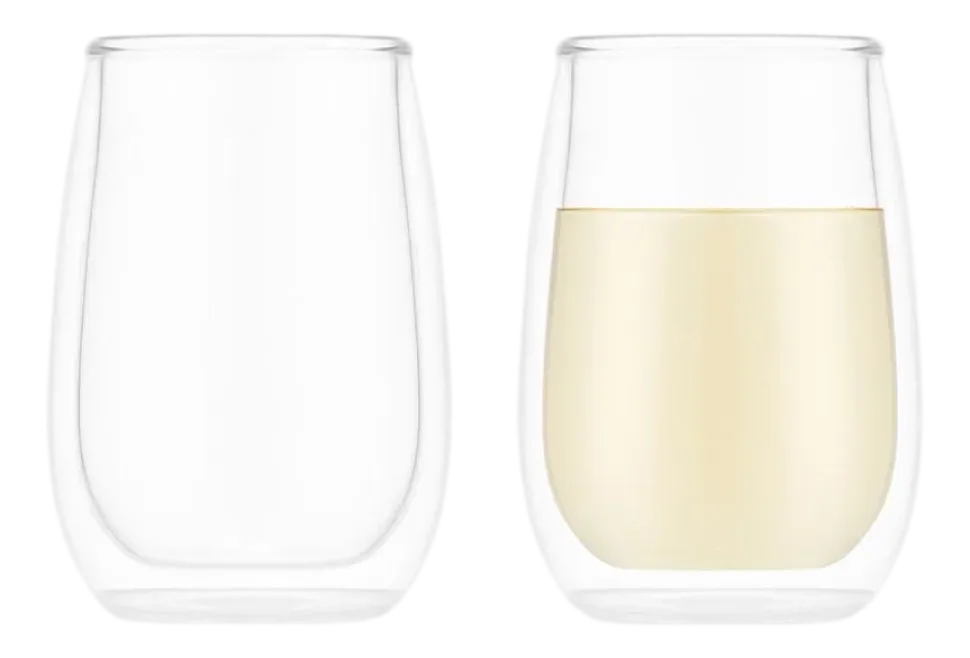 Wijnglas Bodum Skål Riesling Transparent 300 ml (Set van 2)