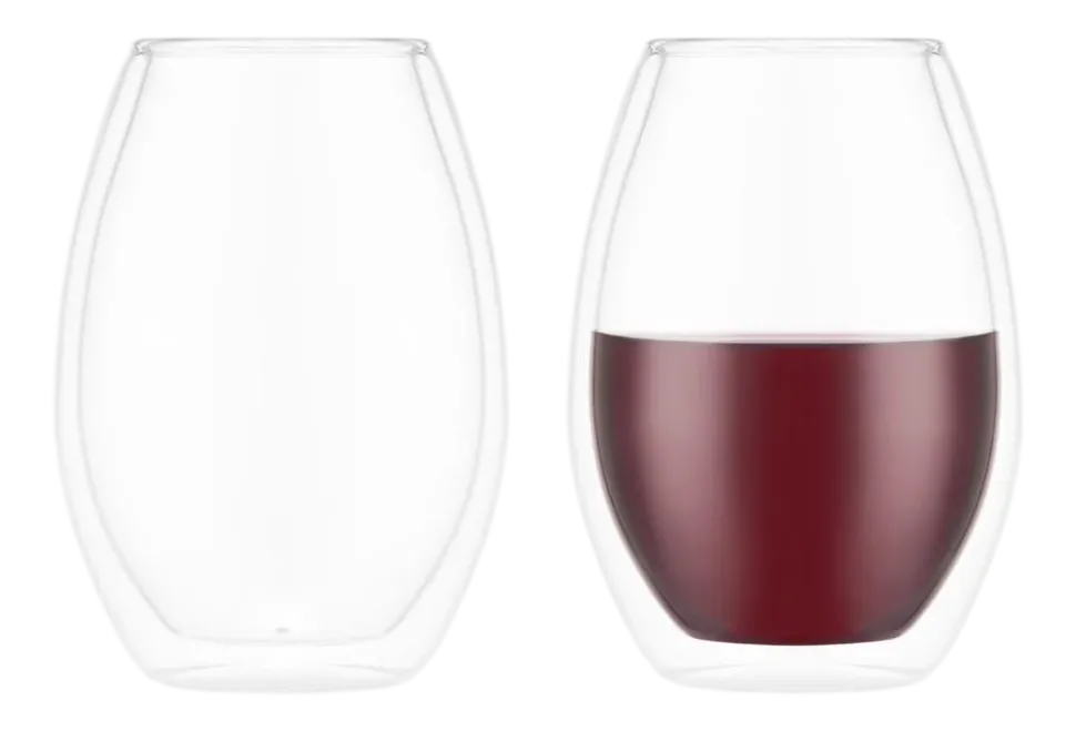 Wijnglas Bodum Skål Shiraz Transparent 500 ml (Set van 2)
