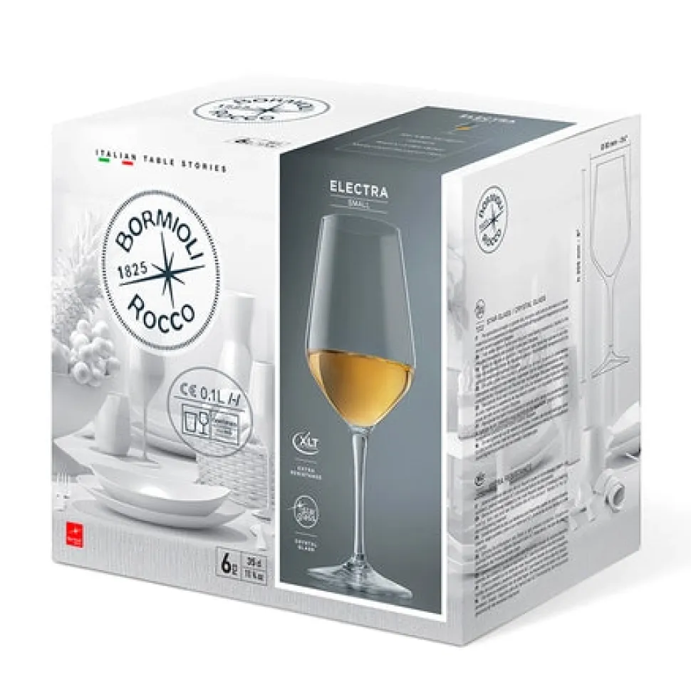 Wijnglas Bormioli Rocco Electra Small 35 cl (Set van 6)
