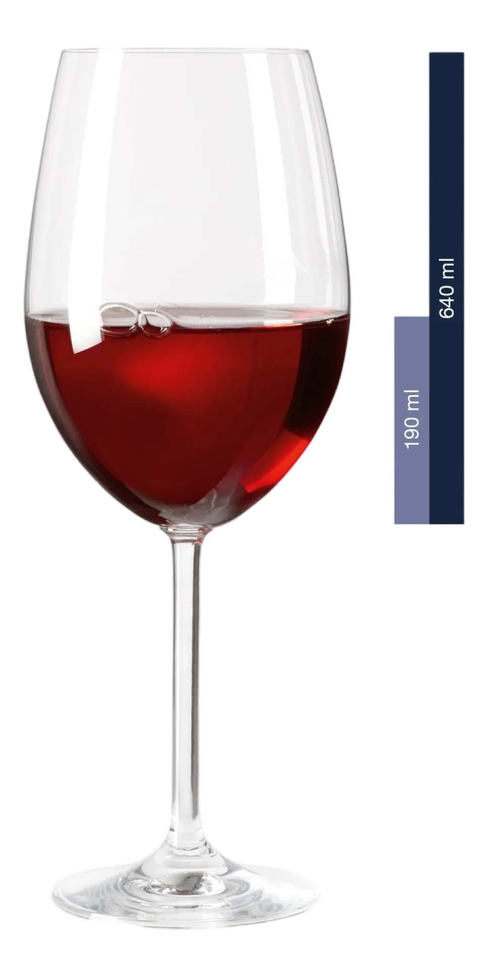 Wijnglas Leonardo Daily Bordeaux 640 ml (Set van 6)