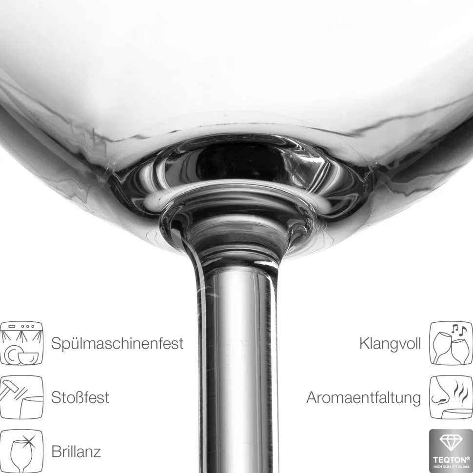 Wijnglas Leonardo Daily Bordeaux 640 ml (Set van 6)