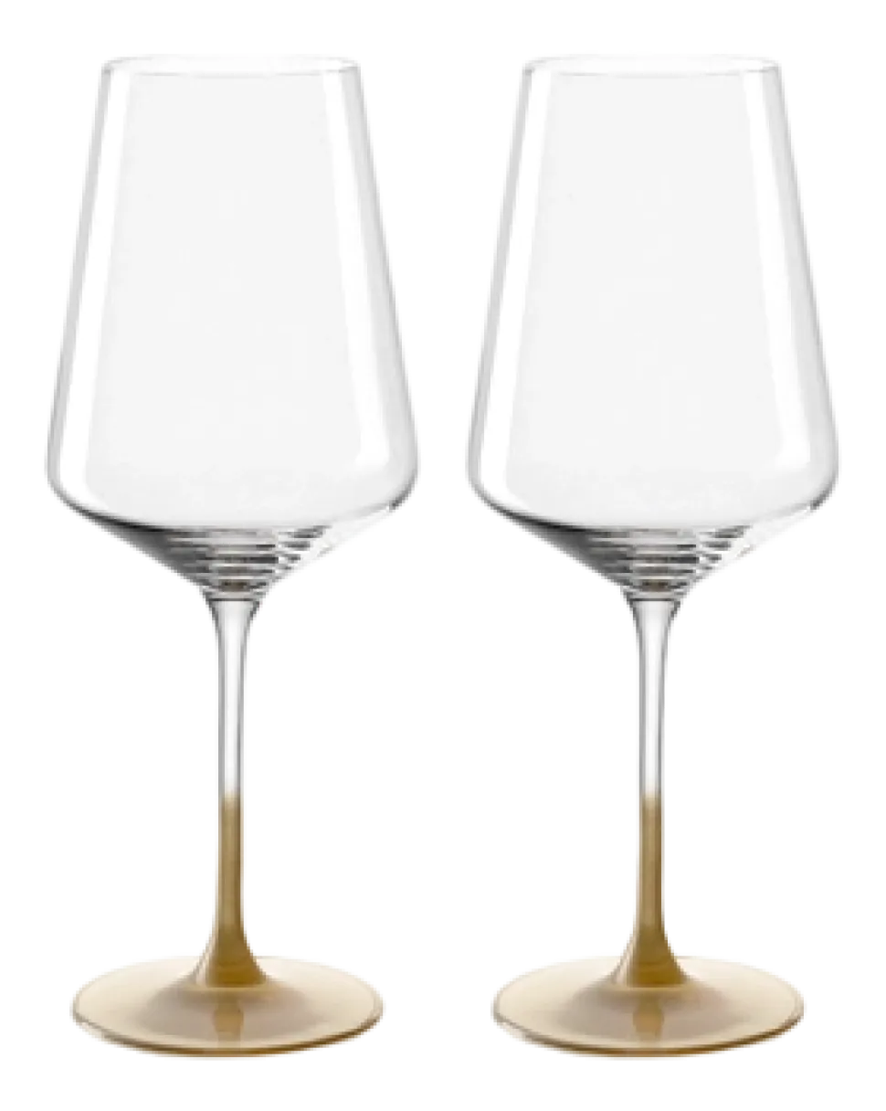 Wijnglas Leonardo Puccini Gold 560ml (Set van 2)