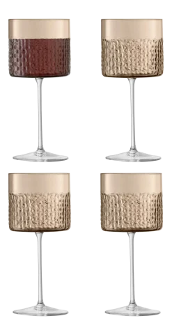 Wijnglas L.S.A. Wicker Brown/Mocha 320 ml (Set van 2)