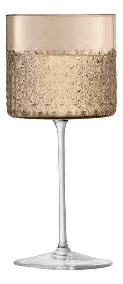 Wijnglas L.S.A. Wicker Brown/Mocha 320 ml (Set van 2)