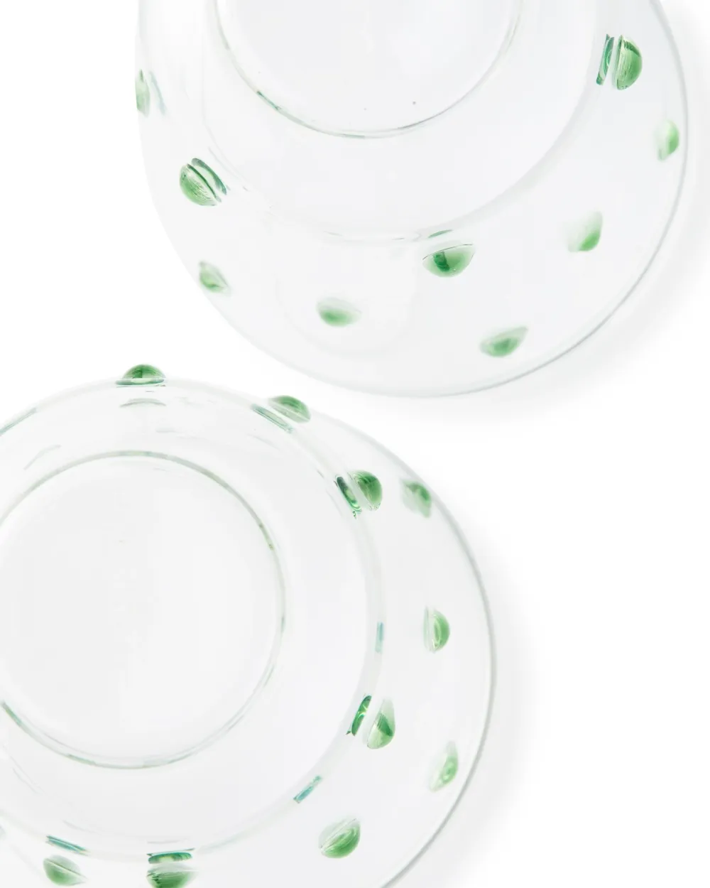 POLSPOTTEN Wijnglas Nob Green (Set van 2) Clearance