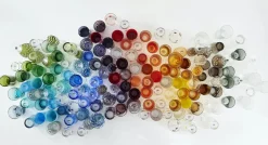 POLSPOTTEN Wijnglas Peony Multi (Set van 6)