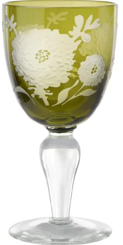 POLSPOTTEN Wijnglas Peony Multi (Set van 6)