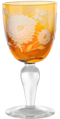 POLSPOTTEN Wijnglas Peony Multi (Set van 6)