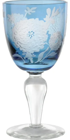 POLSPOTTEN Wijnglas Peony Multi (Set van 6)