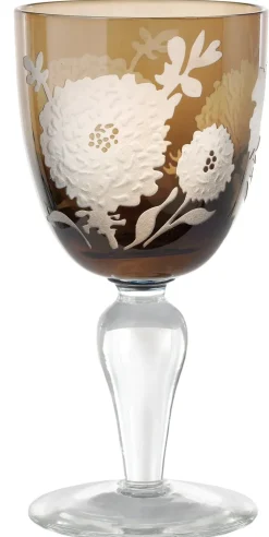 POLSPOTTEN Wijnglas Peony Multi (Set van 6)