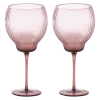 POLSPOTTEN Wijnglas Pum Purple L (Set van 2) Outlet