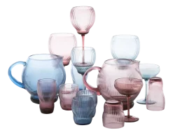 POLSPOTTEN Wijnglas Pum Purple L (Set van 2) Outlet