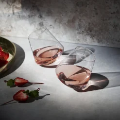 Viski Wijnglas Rolling Crystal 354 ml (Set van 2)
