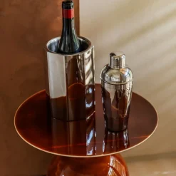 Salt & Pepper Wijnkoeler Nox Silver 13 x 20 cm Discount