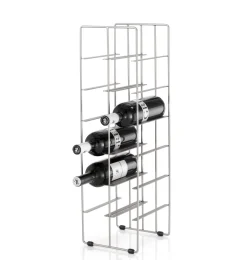 Blomus Wijnrek Pilare 12 flessen Zilver Discount