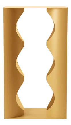 Wijnrek Georg Jensen Alfredo RVS Saffron