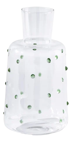 POLSPOTTEN Wine Pitcher Nob Green 2L